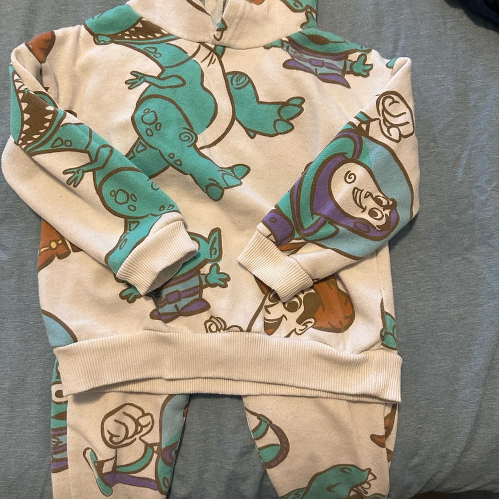 Toy Story Themed Kids Hoodie and Pants Set